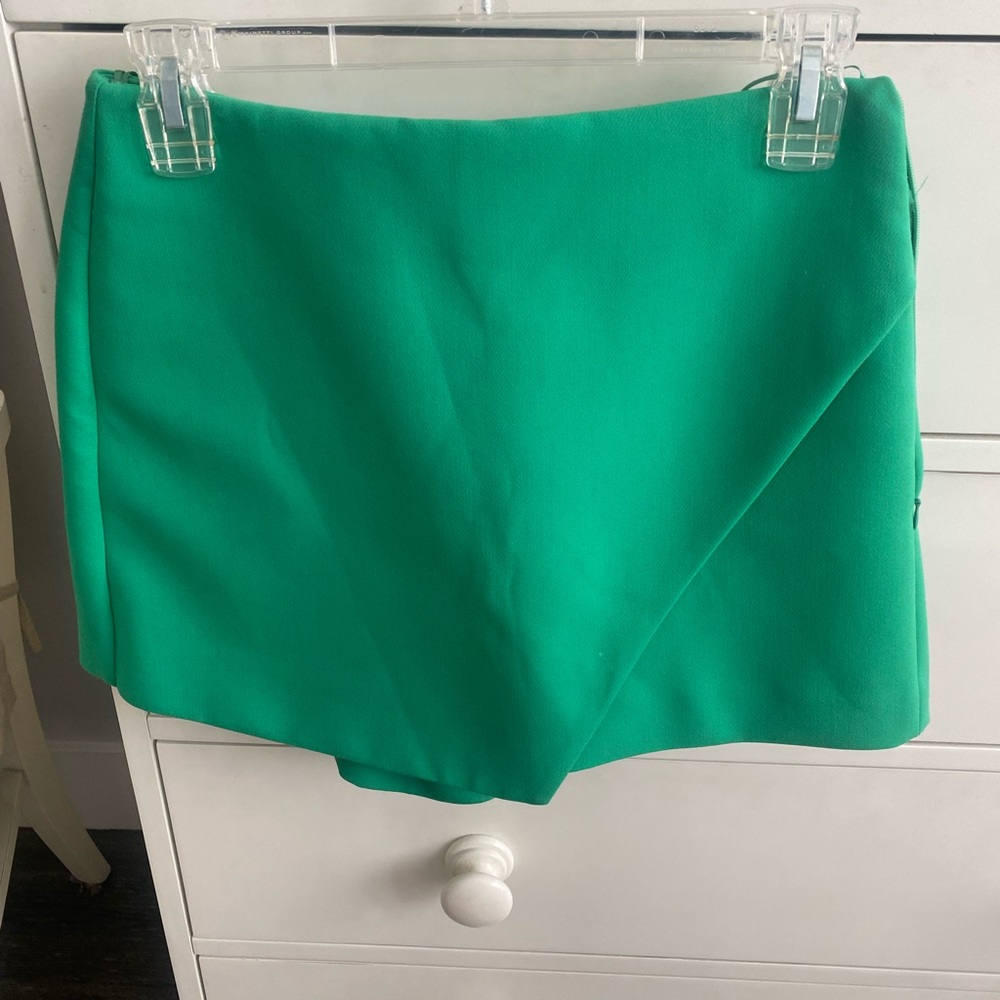 Zara Green Skort
